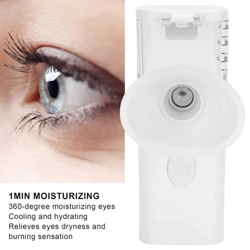 Miniatura 2 de Vaporizador de ojos con carga USB, espray de cuidado de mano para el cuidado de los ojos, máquina de limpieza hidratante portátil para mujeres