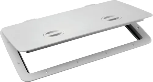 Miniatura 7 de Tempress - 1115 - Escotilla de leva sin cerradura, color blanco. Gris