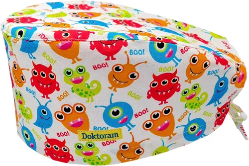 Miniatura 19 de Print Scrub Caps - Sombrero perfecto para enfermeras, médicos y EMTs..