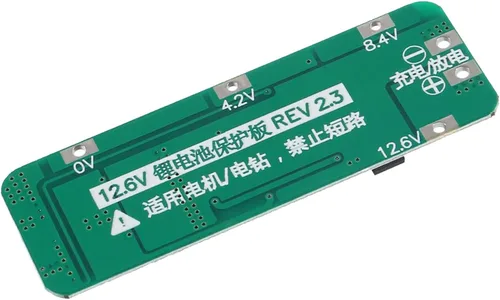 Miniatura 6 de 6 unids 3S 20A BMS 18650 Li-ion Módulo Cargador de Batería de Litio BMS Placa de Protección PCB 11.1V 12V 12.6V Módulo Sobredescarga/Sobrecorriente