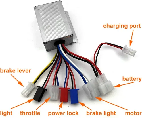 Miniatura 9 de Kit de conversión eléctrica para bicicleta común, 24V36V250W, cadena izquierda, personalizada para desviador eléctrico de L-faster