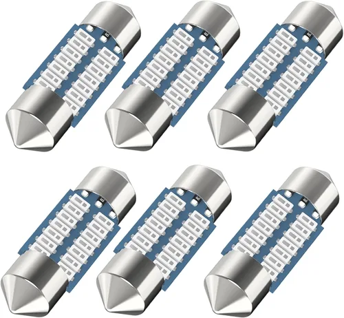 Miniatura 16 de Bombilla LED festoon 578 Serundo Auto 211-2 para auto de 41mm 42mm 1.65in 212-2 para luz de mapa y cúpula del auto, 22SMD 3014 chips bombilla LED