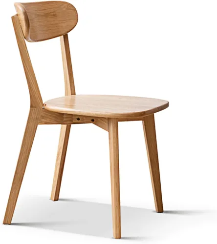 Miniatura 24 de Sillas de comedor de madera maciza 100% - Prácticas sillas de cocina - Silla de madera para comedor, cocina (1, negro)