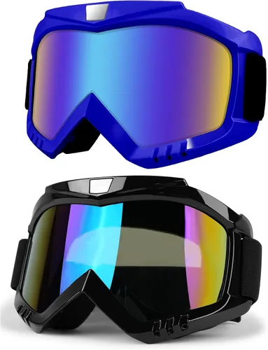 Miniatura 12 de Gafas de Motocross – Gafas MX para ATV, Motocicleta, Snowboard, Dirtbike y Deportes de Motor – Antiniebla, UV400, Antiarañazos, A Prueba de Polvo