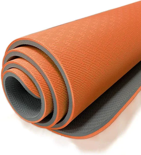 Miniatura 4 de Hatha Yoga - Tapete de yoga extra grueso de elastómero termoplástico, 72 x 32 pulgadas de grosor, 1/2 pulgadas, respetuoso con el medio ambiente