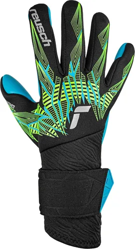 Miniatura 4 de Reusch Guantes de portero Pure Contact Aqua Negro/Lima/Aqua