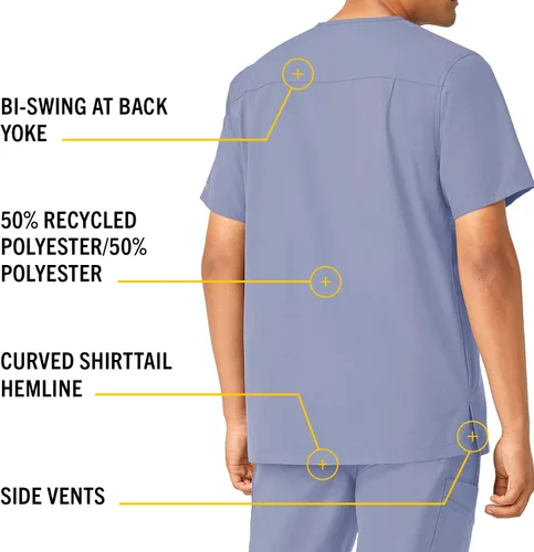 Miniatura 4 de Carhartt Camiseta con cuello en V Force para hombre