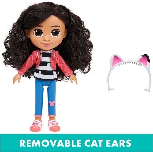 Miniatura 12 de Gabby's Dollhouse - Muñeca Gabby Girl de 8.0 pulgadas, juguetes para niños a partir de 3 años