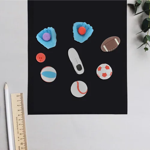 Miniatura 8 de NUOBESTY Creative Sports Erasers - Juego de 50 borradores de goma para fútbol, baloncesto, mini papelería para niños, recuerdos de fiesta