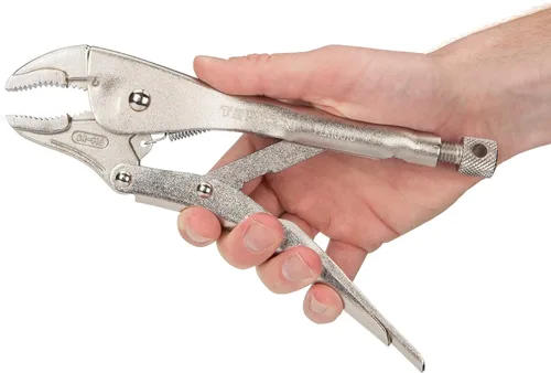 Miniatura 6 de TEKTON Alicates de bloqueo de mandíbula curvada de 10 pulgadas PLK10010