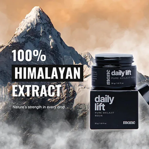 Miniatura 4 de Superior Mane Resina Shilajit Daily Lift Resina mineral natural con ácido fúlvico y oligominerales Apoya la concentración, la vitalidad