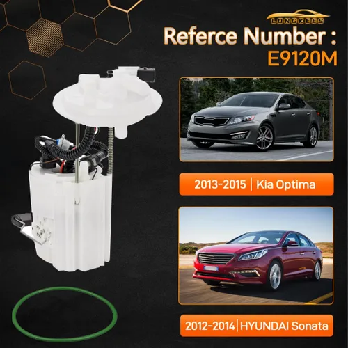 Miniatura 2 de Módulo de Bomba de Combustible FIT Hyundai Sonata 2011–2014, Kia Optima 2012–2015 – con Unidad de Envío de Combustible – Reemplaza OE# E9120M