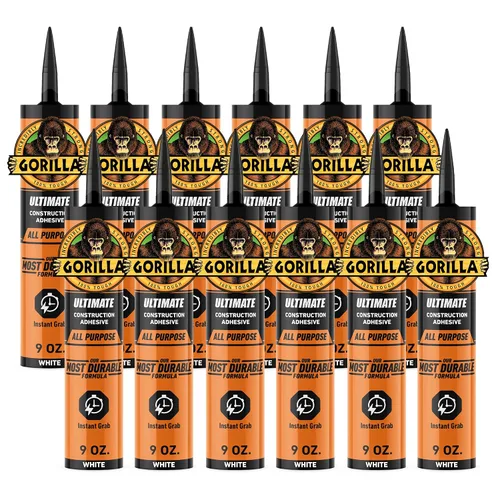 Miniatura 12 de Gorilla 8008002 - Adhesivo multiusos para tareas pesadas, 9 onzas