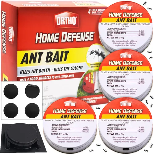 Miniatura 3 de Trampas para hormigas interiores de ORTHO Home Defense 10pk - Trampa adhesiva y metálica para hormigas interior y exterior - Trampa y cebo