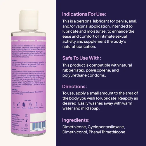 Miniatura 2 de Hello cake Lubricante personal a base de silicona, hidratante, de larga duración, antiadherente, ultra resbaladizo, lubricante compatible