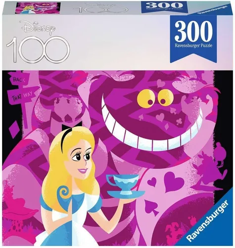 Ravensburger - Rompecabezas de coleccionista de Disney para adultos y niños - 300 piezas - Alice - A partir de 8 años - Calidad premium fabricado en