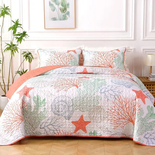 Miniatura 22 de Juego de edredón bohemio tamaño Queen, colcha con textura azteca, color marrón, colcha bohemia, colcha occidental, juegos de ropa de cama suave