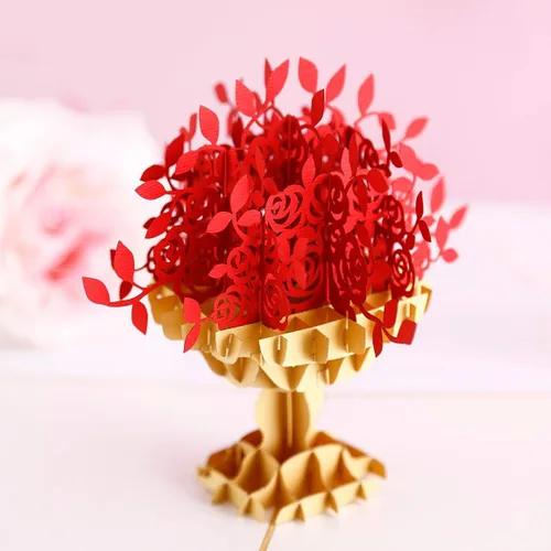 Miniatura 13 de Liif Tarjeta de felicitación 3D para el día de San Valentín, aniversario, compromiso, boda, felicitaciones, pensando en ti, gracias, tarjetas