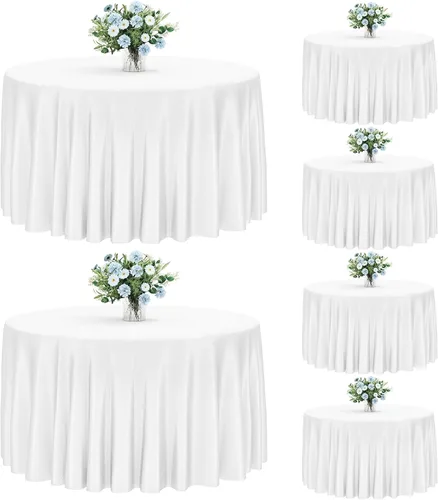 Miniatura 29 de Fixwal Paquete de 2 manteles rectangulares negros de 60 x 102 pulgadas, reutilizables, resistentes, lavables, para mesas de 6 pies, bodas, fiestas