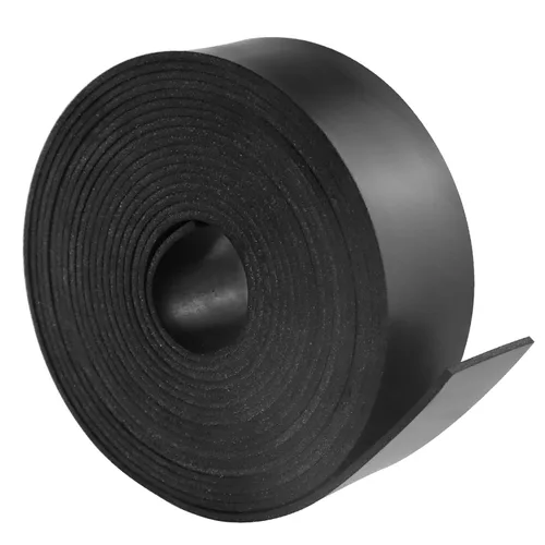 Miniatura 8 de DGSL Tiras de Goma de Neopreno de 1" de Ancho x 1/8" de Grosor x 10' de Largo, Láminas de Goma Sólida, Rollos y Tiras para Uso en Juntas