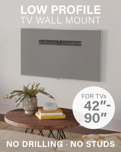 Miniatura 2 de Sanus Soporte de pared para TV sin pernos - Bajo perfil de 22 a 55 pulgadas con fácil instalación DIY - Incluye cierre de seguridad incorporado