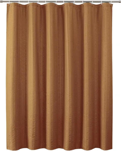 Miniatura 70 de Aiyufeng Moga - Cortina de ducha verde salvia, cortinas de ducha texturizadas en relieve 3D para baño, cortina de baño de tela de poliéster de lujo