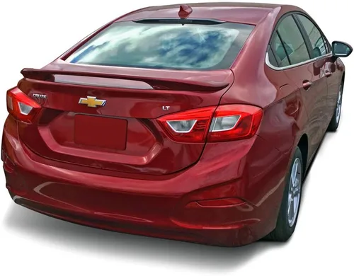 Miniatura 7 de CRUZE16-PED - Alerón de pedestal de estilo de fábrica compatible con Chevrolet Cruze, color blanco abulón TRICOAT WA140X (G1W)