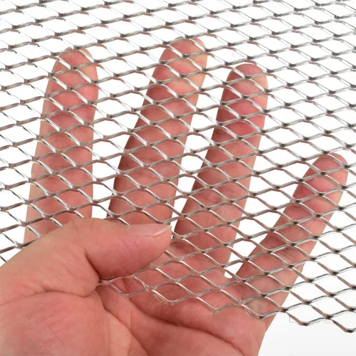 Miniatura 3 de AggAuto - Malla universal de 40 x 13 pulgadas para parachoques de auto, para parrilla de auto, de aleación de aluminio, con agujeros hexagonales
