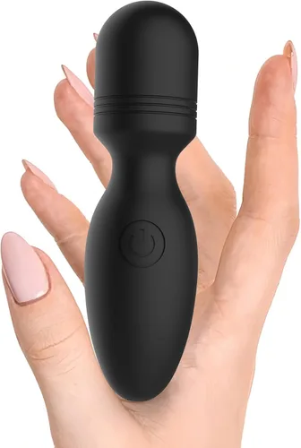 Miniatura 7 de Masajeador personal de espalda, masajeador de mano impermeable y recargable, 10 patrones de masaje por vibración, perfecto para relajación de viaje