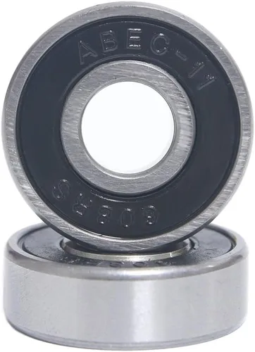 Miniatura 2 de Precision 608 RS ABEC 11 Rodamientos para scooters, longboards y monopatines (paquete de 10 unidades) (negro)