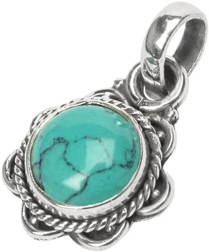 Miniatura 6 de Collar con colgante de plata de ley 925 con piedras preciosas naturales hechas a mano, regalo de Navidad