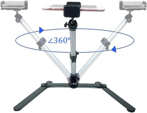 Miniatura 2 de Soporte para proyector de fotocopias pico, soporte para teléfono, soporte ajustable para enseñanza en línea para transmisión en vivo, horneado