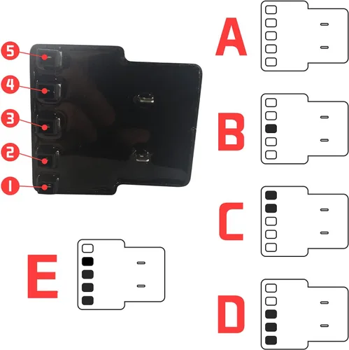 Miniatura 4 de Kit de encendido electrónico de repuesto para Char-Broil G515-0030-W2 y otros modelos, módulo de encendido de 5 salidas con cables y botones