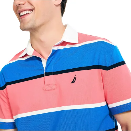 Miniatura 3 de Nautica Men's Classic Fit Rugby Striped Polo