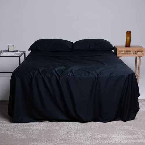 Miniatura 8 de THE LAD COLLECTIVE Juego de ropa de cama 2.0 – Juego de sábanas y fundas de almohada de 4 piezas, mezcla de algodón personalizada, suave, cómodo