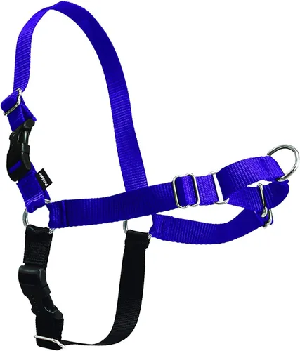 Miniatura 41 de Arnés de paseo fácil de PetSafe, M, azul rey/azul marino