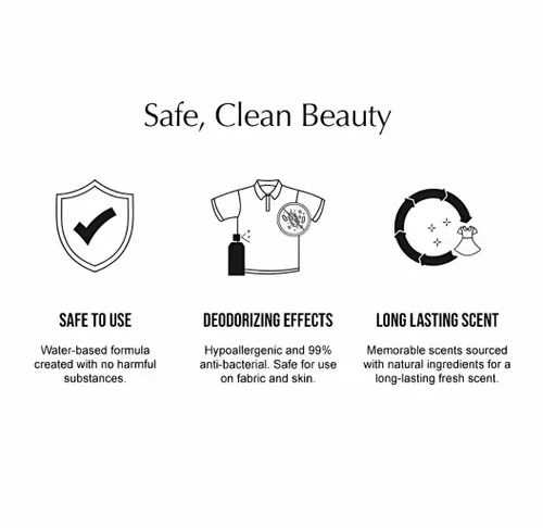 Miniatura 4 de W.Dressroom No.10 October Woody Living - Perfume transparente, spray corporal y desodorante en aerosol para telas, sin alcohol, a base de agua