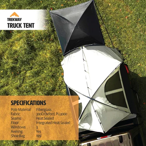 Miniatura 4 de Offroading - Tienda de campaña para caja de camioneta, longitud de 6.5 pies de caja