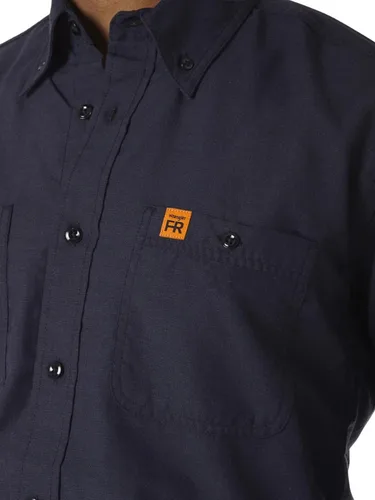 Miniatura 4 de Wrangler Riggs Workwear Camisa de trabajo FR ignífuga con dos bolsillos para hombre