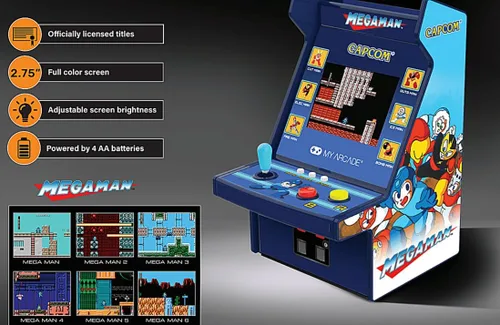 Miniatura 9 de My Arcade Mega Man Micro Player Pro: Mega Man Retro Games, Titles 1 Through 6, Classic Video