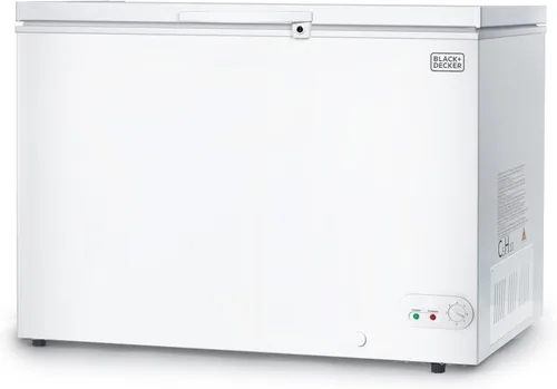 Miniatura 9 de BLACK+DECKER 2.0 pies cúbicos Congelador compacto de cofre, congelador profundo con capacidad para hasta 70 libras de alimentos congelados, cesta