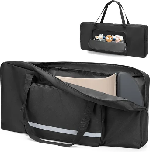 GRAOSO Bolsa de transporte para bebé, compatible con Baby Bjorn Bouncer Balance Soft and Bouncer Bliss, bolsa de viaje con doble cremallera y