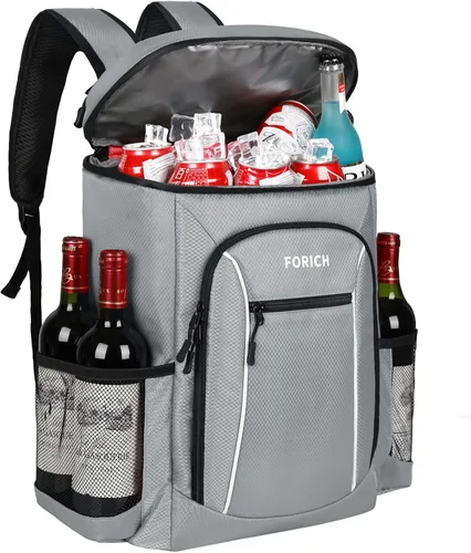 FORICH Mochila térmica aislada, ligera, suave, a prueba de fugas, para hombres y mujeres, para almorzar, trabajo, picnic, playa, camping,