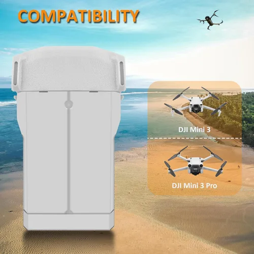Miniatura 2 de Mini 3 baterías recargables 1 paquetes 3850mAh reemplazo para mini 3/mini 3 pro batería compatible con DJI Mini 3/Mini 3 Pro Drone