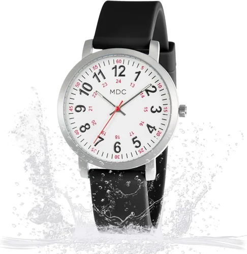 Miniatura 2 de Infantry MDC 5ATM Waterpfoof - Reloj de enfermera para estudiantes de medicina, médicos, relojes de enfermería para mujeres con segunda mano, hora