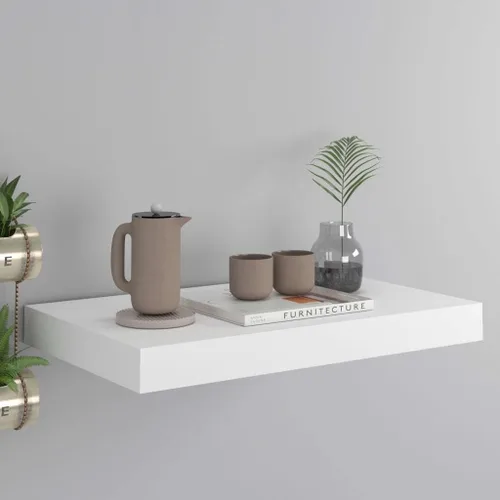 Miniatura 94 de Estantes flotantes de pared, juego de 4 estantes decorativos para montar en la pared, estante colgante con soportes invisibles para decoración