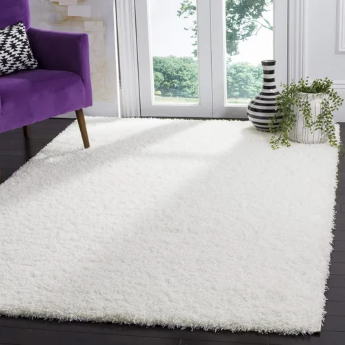 Miniatura 99 de SAFAVIEH Laguna Shag Collection - Alfombra decorativa, 2 pies 3 pulgadas x 4 pies, color beige, diseño sólido, no desprende pelusa y de fácil