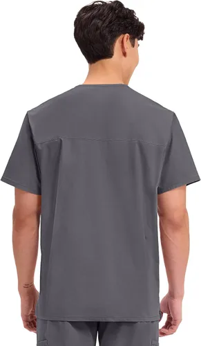 Miniatura 31 de Cherokee WW Professionals WW695 - Camisa de uniforme sanitario para hombre, con cuello en V
