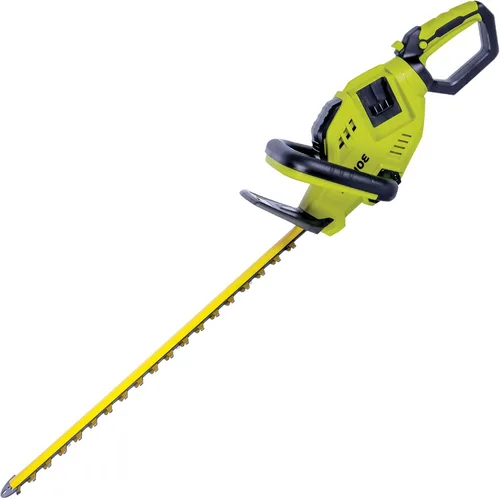 Sun Joe Herramienta de cortasetos inalámbrica con mango giratorio, ligera y portátil, 24 pulgadas, 48 V, motor de 350 W, máquina de corte resistente