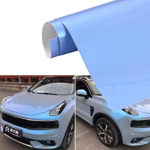 XhuangTech Rollo de vinilo adhesivo para carrocería de automóvil con diseño de camaleón, diseño de luna de Mirage y lima, para liberar burbujas de